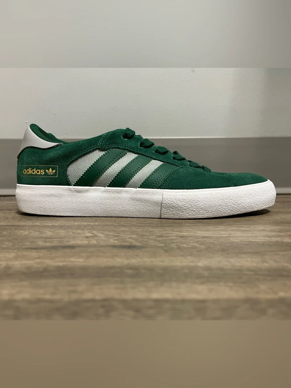 Adidas Matchbreak Super - Dark Green Suede - Men 10/Women 11 - JH5174